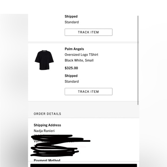 Authentic palm angels logo tee - Picture 2 of 4